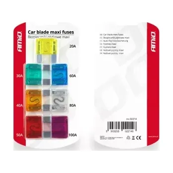 Autopojistky AMIO nožové pojistky maxi 7ks