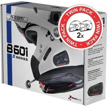 Interkom na motorku NOLAN Interkom N-Com B601S Twin Pack