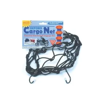 Zavazadlo na motocykl pružná zavazadlová síť pro motocykly, OXFORD (30 x 30 cm, černá)
