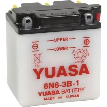 Motobaterie YUASA 6N6-3B-1 6V 6,3Ah