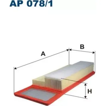 Vzduchový filtr FILTRON Vzduchový filtr AP 078/1