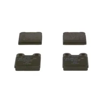 Brzdová destička BOSCH Sada brzdových doštiček 0 986 460 101