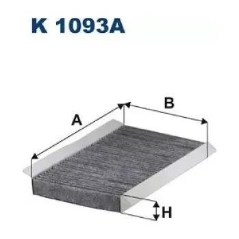 Kabinový filtr FILTRON Kabinový filtr K 1093A
