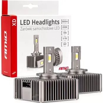 Autožárovka AMIO LED žárovky hlavního svícení D5S XD Series AMiO