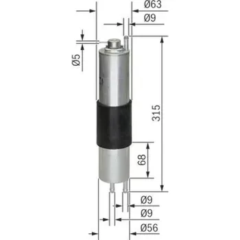 Palivový filtr BOSCH Palivový filtr 0 450 905 952