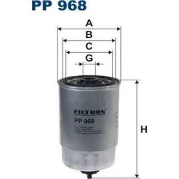 Palivový filtr FILTRON Palivový filtr PP 968
