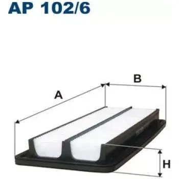 Vzduchový filtr FILTRON Vzduchový filtr AP 102/6