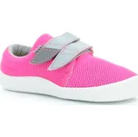 Beda Candy růžové barefoot tenisky s opatkem (BF 0001/TEX/W/OP) Velikost boty (EU): 28, Vnitřní délka boty: 175, Vnitřní šířka boty: 74