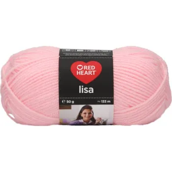 Příze Red Heart Lisa 00206 Rose Pletací příze