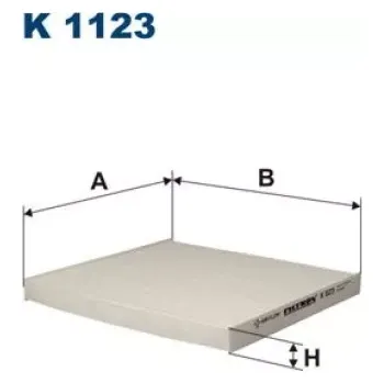 Kabinový filtr FILTRON Kabinový filtr K 1123