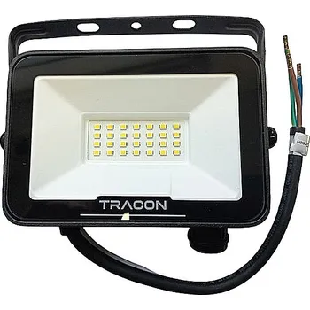 Osvětlovací technika Tracon RSMDSU20W Reflektor LED SMD, s čipem SAMSUNG 220-240V AC, 20W, 4000K, IP66, 2000lm, EEI=F (Tracon RSMDSU20W)