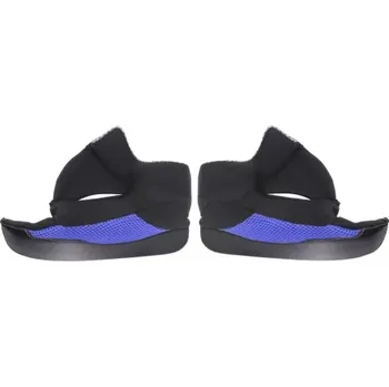 Helma na motorku Vnitřní výstelka pro přilby Cross Cup, CASSIDA - ČR (modré/černé/šedé, vel. XS)