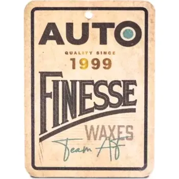 Auto Finesse Auto Finesse Signature Retro Air Freshener - závěsná vůně (kůže)
