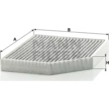 Kabinový filtr MANN FILTER Kabinový filtr CUK 2450