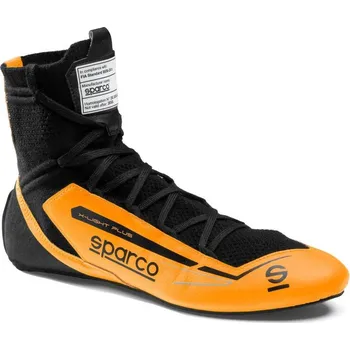 Moto obuv Sparco Boty XLight Plus Zářivá oranžová / Černá 45