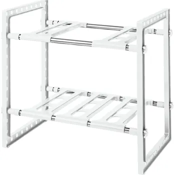 regál LIVARNO home Přídavný výsuvný regál (bílá)