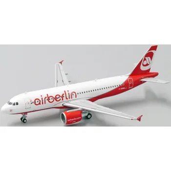 Plastikový model JC Wings - Airbus A320-214, Air Berlin "2010s", Last commercial Air Berlin flight, Německo, 1/400