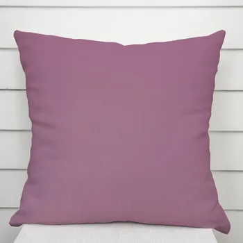 Povlak na dekorativní polštářek Bavlněný saténový povlak na polštář ST-015 Fialová lila 40 x 40 cm