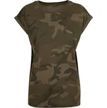 Build Your Brand Dámské triko BY112 Olive Camo L