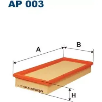 Vzduchový filtr FILTRON Vzduchový filtr AP 003