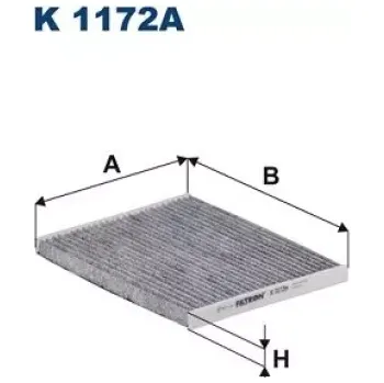 Kabinový filtr FILTRON Kabinový filtr K 1172A