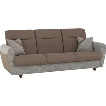 Sedací souprava Trojsedák MILO 3 sed - hnědý - doprava zdarma - SLEVA 3% s kodem radost25