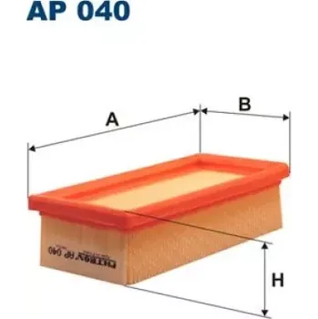 Vzduchový filtr FILTRON Vzduchový filtr AP 040