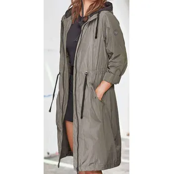 Dámská bunda Dámský lehký přechodový kabát - v nadměrné velikosti 3798