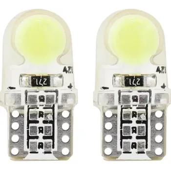 Autodoplněk AMIO LED žárovky STANDARD White T10e COB 12V