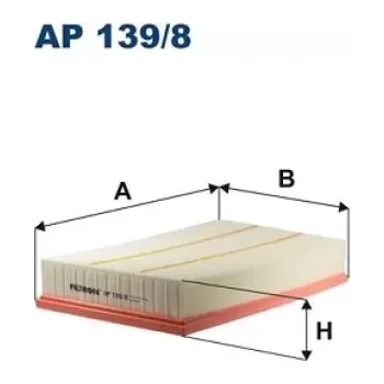 Vzduchový filtr FILTRON Vzduchový filtr AP 139/8