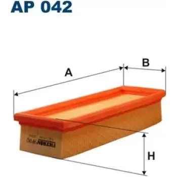 Filtr do auta FILTRON Vzduchový filtr AP 042
