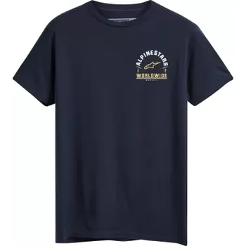 Pánské tričko triko WEELEE TEE, ALPINESTARS (modrá, vel. M)