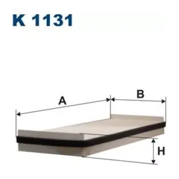 Kabinový filtr FILTRON Kabinový filtr K 1131