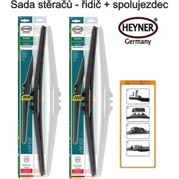 Stěrač Stěrače Mercedes Serie GLK (204) 06/2008-01/2014 | HEYNER