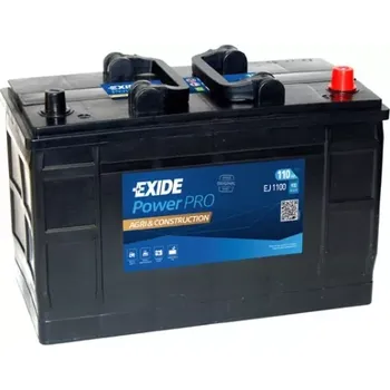 Auto-moto Exide PowerPRO Agri & Construction 12V 110Ah 900A EJ1100