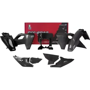 sada plastů HUSQVARNA, RTECH (černá, 7 dílů)