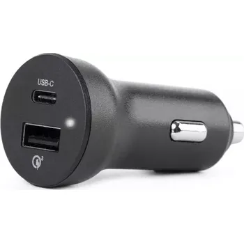 AMIO nabíječka do auta micro USB/USB-C QC 3.0