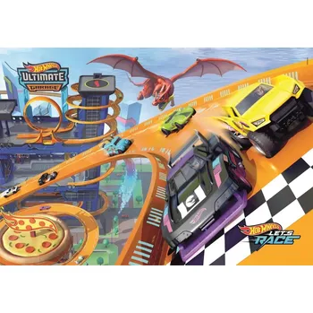Puzzle Puzzle 104 dílků HOT WHEELS – Let’s Race od Clementoni