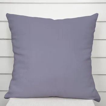 Povlak na dekorativní polštářek Bavlněný saténový povlak na polštář ST-016 Modrošedý 50 x 50 cm