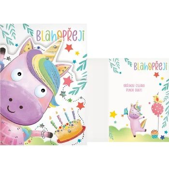 MFP mCN-824 Přání k narozeninám jednorožec
