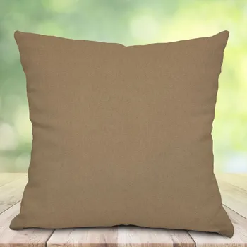Povlak na polštářek Venkovní povlak na polštář SLK-001 Kávově hnědý 50 x 50 cm