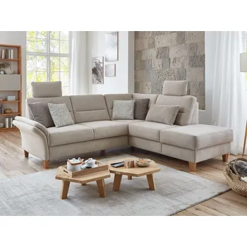 Sedací souprava Rohová sedací souprava ve skandinávském stylu WESTERLAND Pravý roh - s rozkládáním a s úložným prostorem