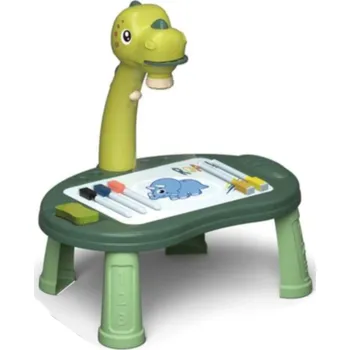 Výuková hračka Projektor na kreslení dinosaurus T-rex hra člověče nezlob se 43Z