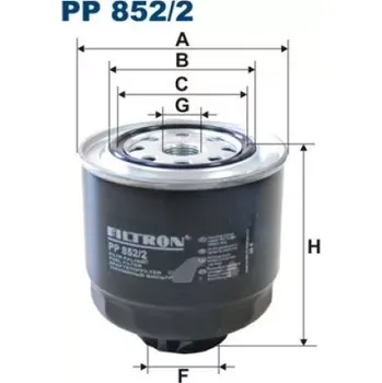 Palivový filtr FILTRON Palivový filtr PP 852/2