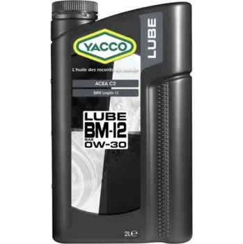 Motorový olej YACCO LUBE BM-12 0W30 2L
