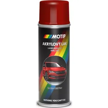 Silikonový sprej MOTIP Škoda červená sensual metalická 200ml