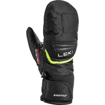 Rukavice Leki Griffin 3D Junior Mitt black yellow Velikost: 4