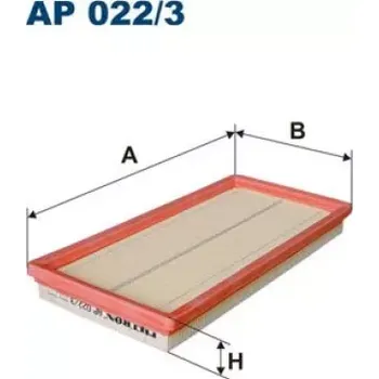 Vzduchový filtr FILTRON Vzduchový filtr AP 022/3