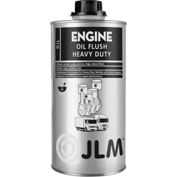aditivum JLM Engine Oil Flush HEAVY DUTY - Proplach olejové náplně LKW 1L