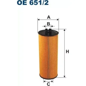 Filtr do auta FILTRON Olejový filtr OE 651/2